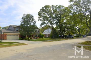 Colony Point subdivision in Deerfield, IL
