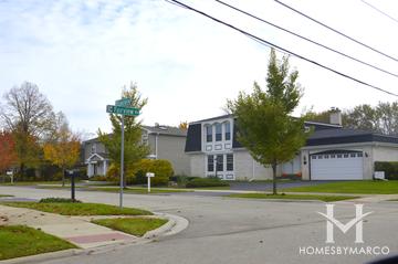 Laurel Hill subdivision in Deerfield, IL