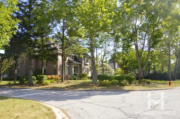 Woodland Park subdivision in Deerfield, IL
