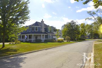 Woodland Park subdivision in Deerfield, IL