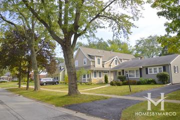 Poet's Corner subdivision in Deerfield, IL