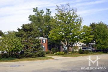Poet's Corner subdivision in Deerfield, IL