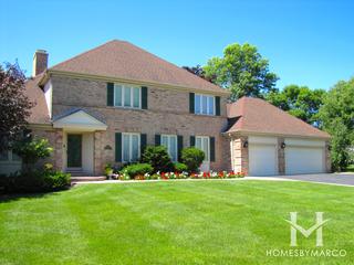 Lincolnshire Woods subdivision in Lincolnshire, IL