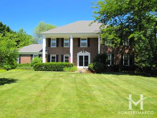 Lincolnshire Woods subdivision in Lincolnshire, IL