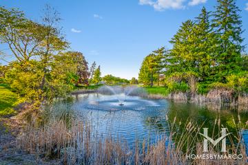 Rivershire subdivision in Lincolnshire, IL