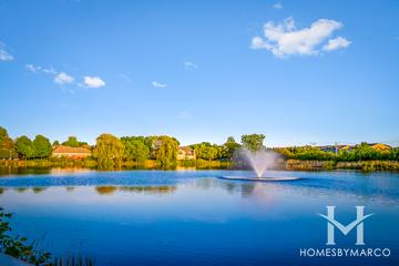 Rivershire subdivision in Lincolnshire, IL