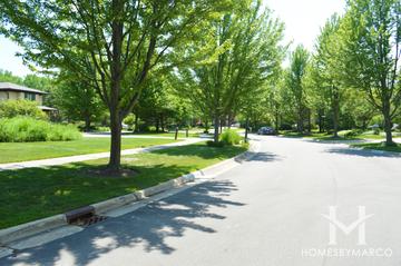 Hidden Ridge subdivision in Highland Park, IL