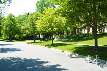 Hidden Ridge subdivision in Highland Park, IL
