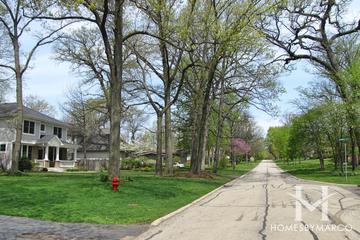 Highlands subdivision in Highland Park, IL