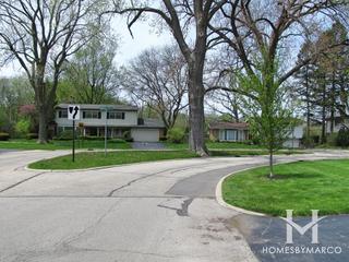 Highlands subdivision in Highland Park, IL