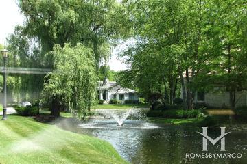 Hybernia subdivision in Highland Park, IL