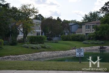 Cobblewood subdivision in Northbrook, IL