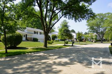 Heathercrest subdivision in Northbrook, IL
