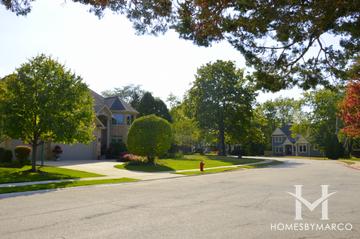 Highlands subdivision in Northbrook, IL