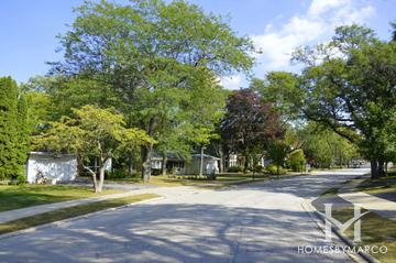 Highlands subdivision in Northbrook, IL