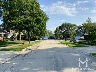 Huntington subdivision in Northbrook, IL