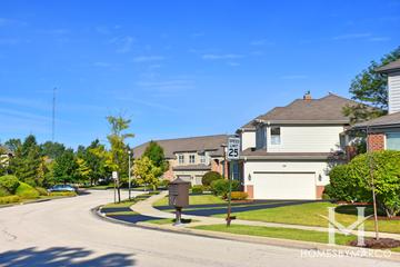 Sander's Prairie subdivision in Northbrook, IL