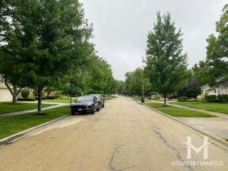Stonegate subdivision in Northbrook, IL