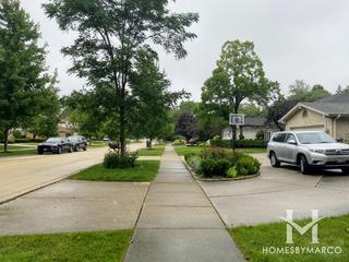 Stonegate subdivision in Northbrook, IL