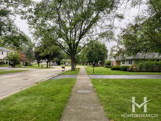 Stonegate subdivision in Northbrook, IL