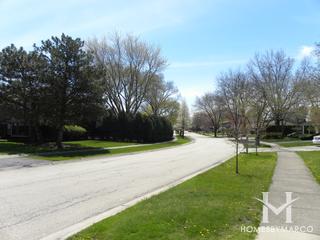 Sunset Fields subdivision in Northbrook, IL