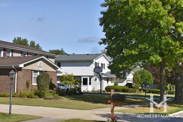 Sutton Point subdivision in Northbrook, IL
