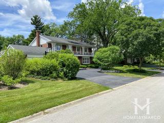 Canterbury Park subdivision in Glenview, IL