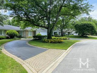 Canterbury Park subdivision in Glenview, IL