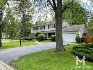 Canterbury Park subdivision in Glenview, IL