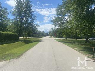 Flick Park subdivision in Glenview, IL