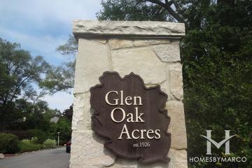 Glen Oak Acres subdivision in Glenview, IL