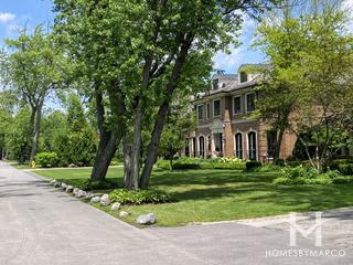 Glen Oak Acres subdivision in Glenview, IL