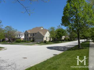 Glenlake Estates subdivision in Glenview, IL