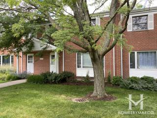 Glenview Gardens subdivision in Glenview, IL