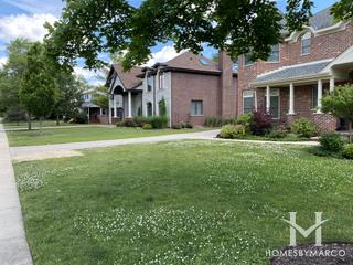 Park Manor subdivision in Glenview, IL