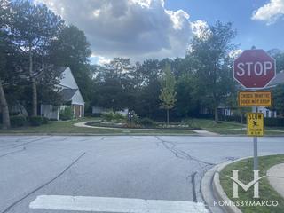 Pebble Creek subdivision in Glenview, IL