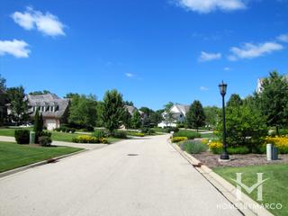 Creekside subdivision in Green Oaks, IL