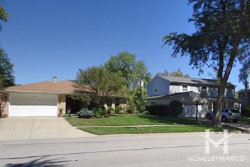 Arlington Terrace subdivision in Arlington Heights, IL