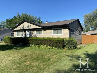 Dunhurst subdivision in Wheeling, IL