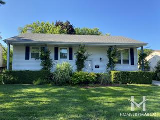 Hollywood Ridge subdivision in Wheeling, IL