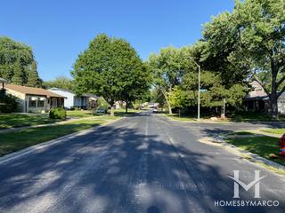 Hollywood Ridge subdivision in Wheeling, IL