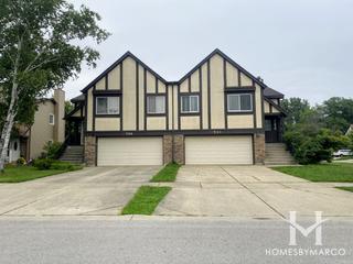 Malibu subdivision in Wheeling, IL