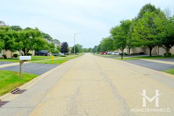Windsor Woods subdivision in Libertyville, IL