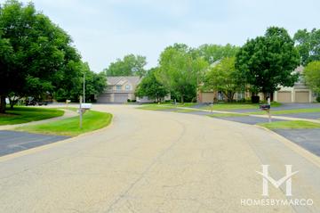 Windsor Woods subdivision in Libertyville, IL