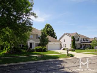 Haddonfield subdivision in Carol Stream, IL