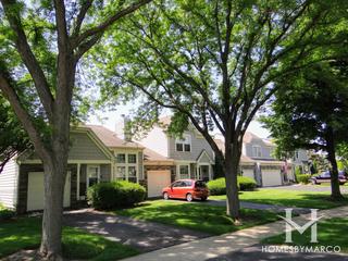 Spinnaker Cove subdivision in Carol Stream, IL