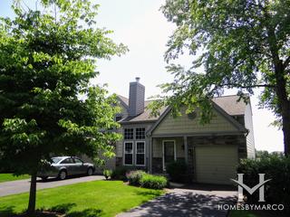 Spinnaker Cove subdivision in Carol Stream, IL