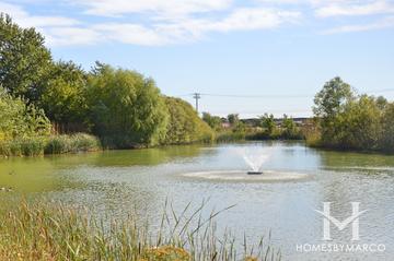 River Mill Crossings subdivision in Wheeling, IL