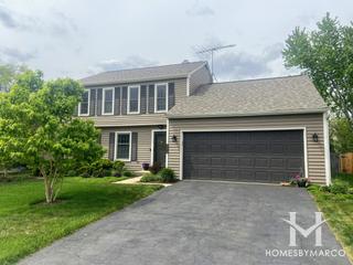 Fredericksburg Farm subdivision in Winfield, IL