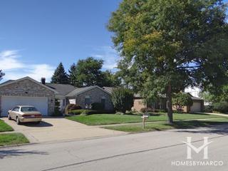 Carriage Walk subdivision in Arlington Heights, IL